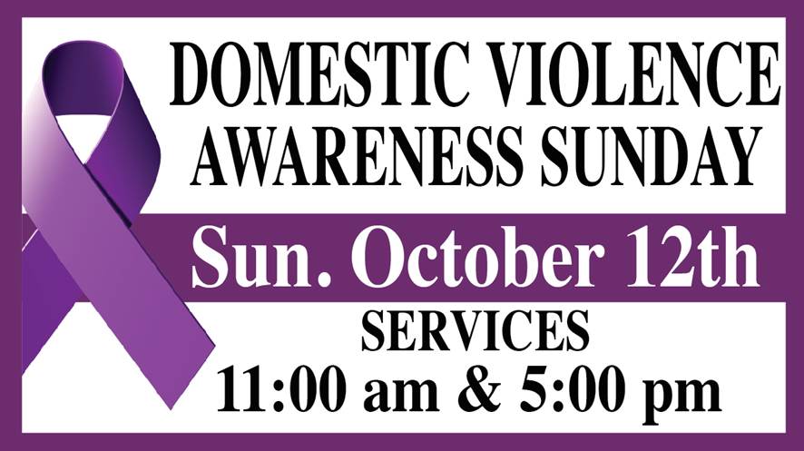 Domestic Violence Awareness Month logo